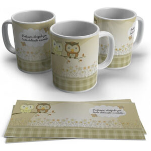 Caneca Personalizada - Dia Dos Professores Corujinha