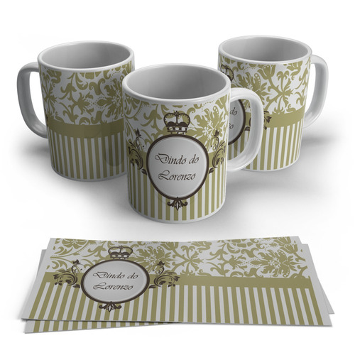 Caneca Personalizada Com Nome - Lembrança De Batizado