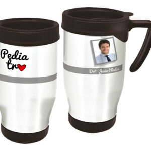 Copo Caneca Térmica Profissão Pediatria Branco