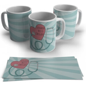 Caneca Personalizada Profissões - Médica / Enfermeira
