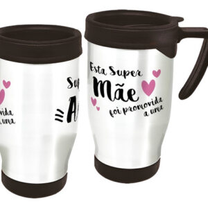 Copo Caneca Térmica Super Avó Branco