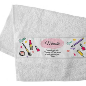 Toalha De Lavabo - Homenagem Para Mãe (2 Toalhas )