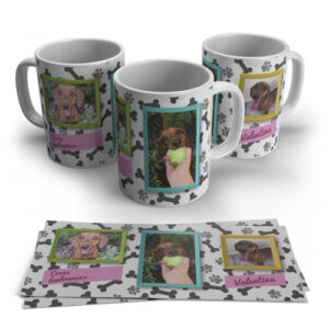 Caneca Personalizada Cachorro Filhote Com Fotos