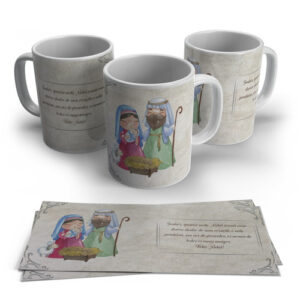 Caneca Personalizada Natal Sagrada Família