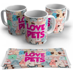 Caneca Personalizada Pet - Love Pets