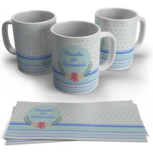 Caneca Personalizada Com Nome E Foto - Feliz Aniversário