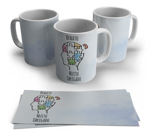 Caneca Personalizada Profissões Psicologia - Psicólogo