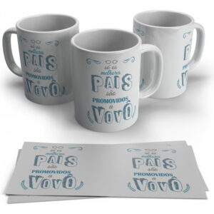 Caneca Personalizada Dia Do Avô Azul