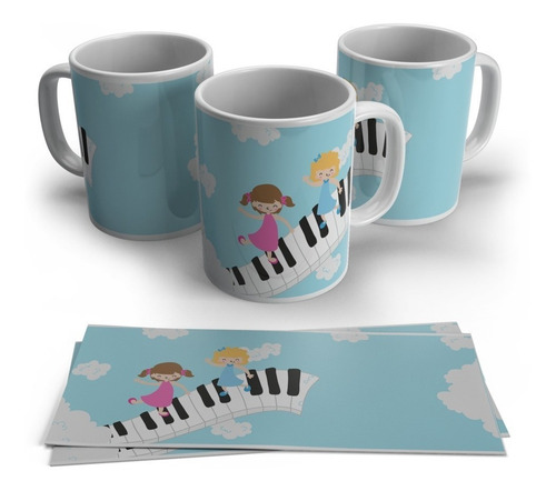 Caneca Personalizada Musical Infantil