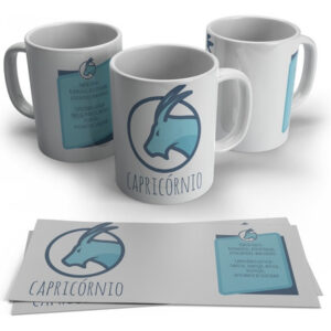 Caneca Personalizada Presente Signo Capricórnio