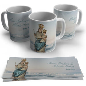 Caneca Personalizada Nossa Senhora Do Monte Serrat