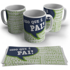 Caneca Plástica Dia Dos Pais - Isso Que É Pai