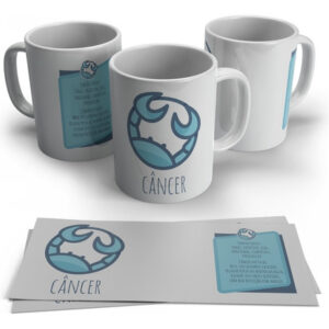 Caneca Personalizada Presente Signo Câncer