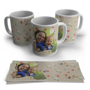 Caneca Personalizada Natal Com Foto