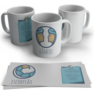Caneca Personalizada Presente Signo Gêmeos