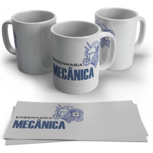 Caneca Personalizada Profissões - Engenharia Mecânica