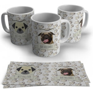 Caneca Personalizada Cachorro Pug Filhote