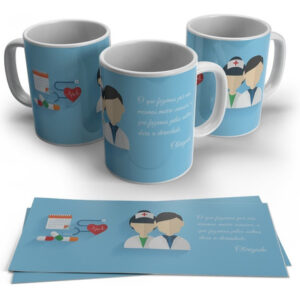 Caneca Personalizada Profissões - Enfermagem