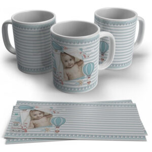 Caneca Personalizada Com Nome - Lembrança De Batizado - Bebê