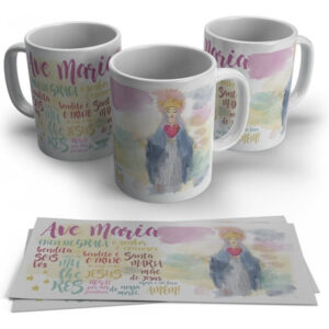 Caneca Personalizada - Nossa Senhora Aparecida Aquarela