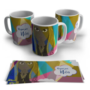 Caneca Plástica Personalizada Nossa Senhora Aparecida